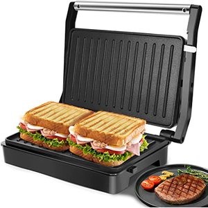 Enjoy Delicious Grilled Sandwiches with this Easy to Use Panini and Sandwich Press