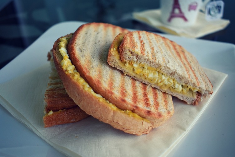 Sandwich Recipe - Toasted Egg Sandwich