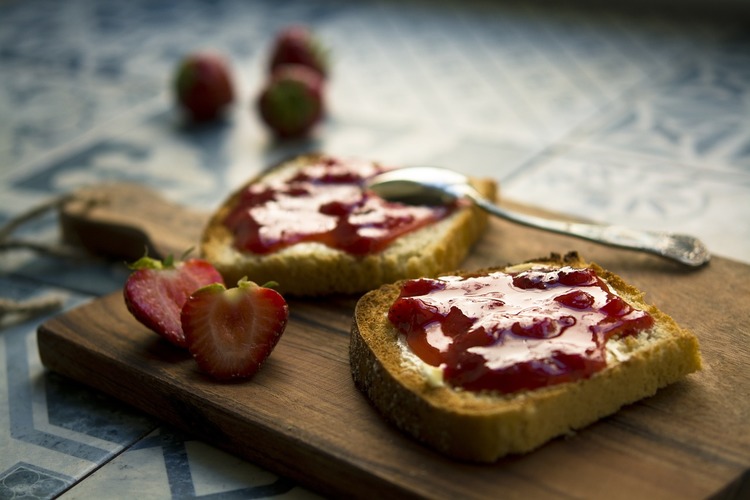 Strawberry Jam Sandwich - Sandwich Recipe
