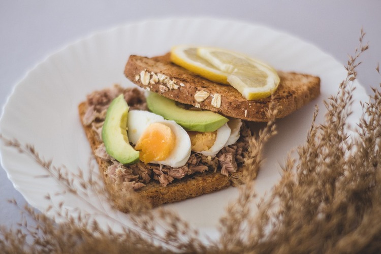 Sandwich Recipe - Tuna, Avocado and Egg Sandwich