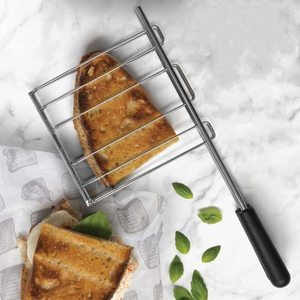 Sandwich Racks For 2-Slice Toaster Stainless Steel Toaster Accessory
